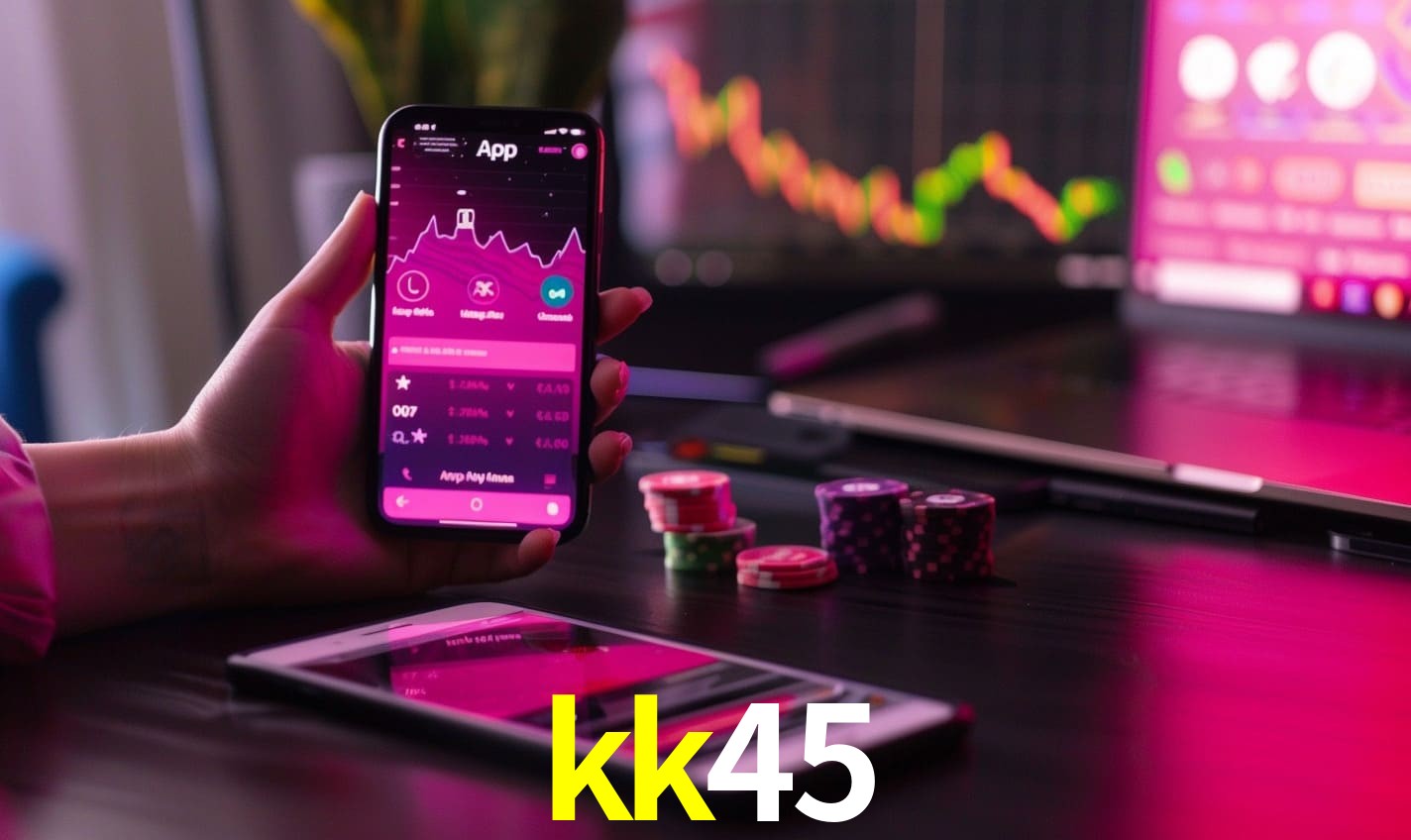 Recursos Exclusivos do App kk45 - Modo Offline, Login Biométrico